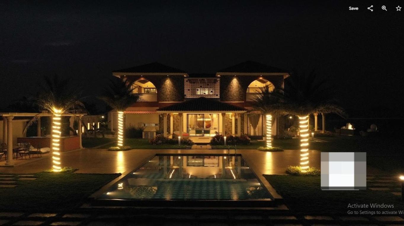 Redhomex Cove Castle Villa Hyderabad Exterior foto