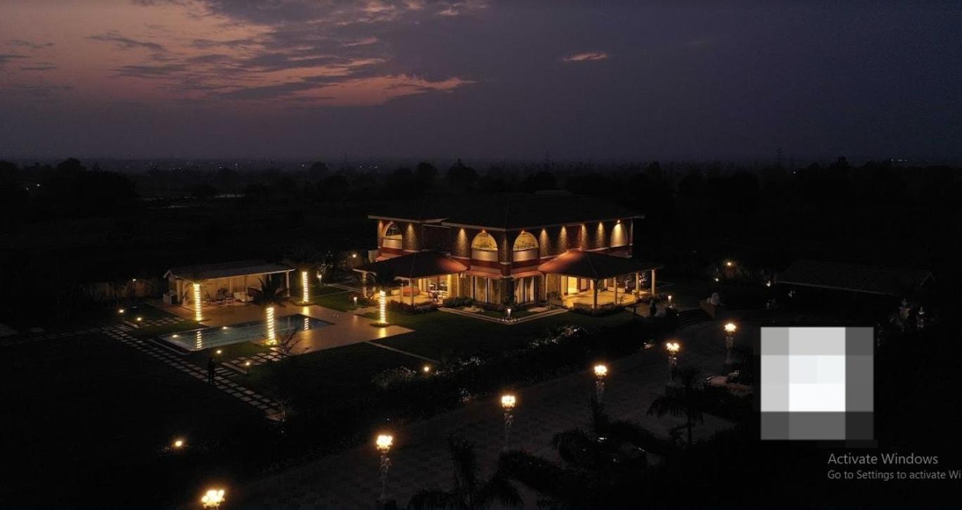 Redhomex Cove Castle Villa Hyderabad Exterior foto