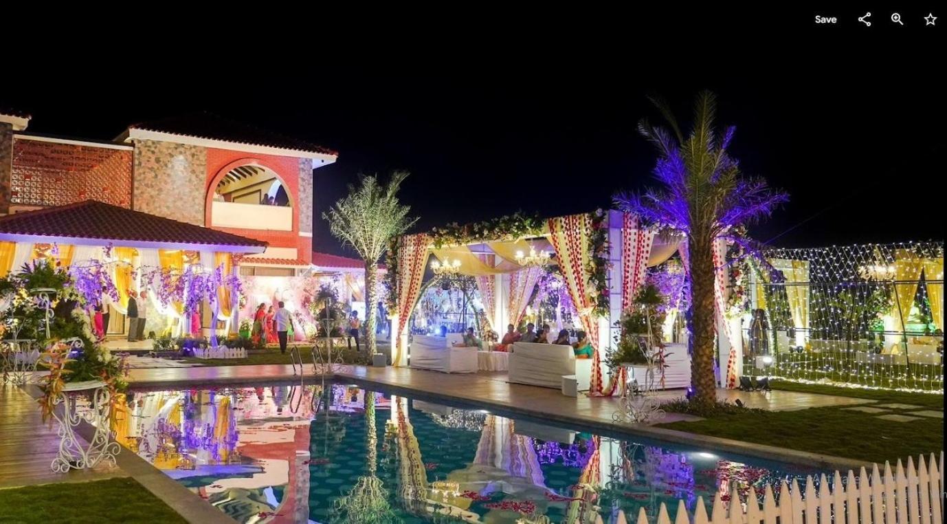 Redhomex Cove Castle Villa Hyderabad Exterior foto