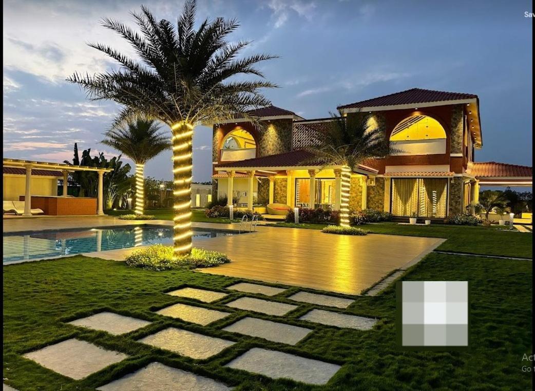 Redhomex Cove Castle Villa Hyderabad Exterior foto